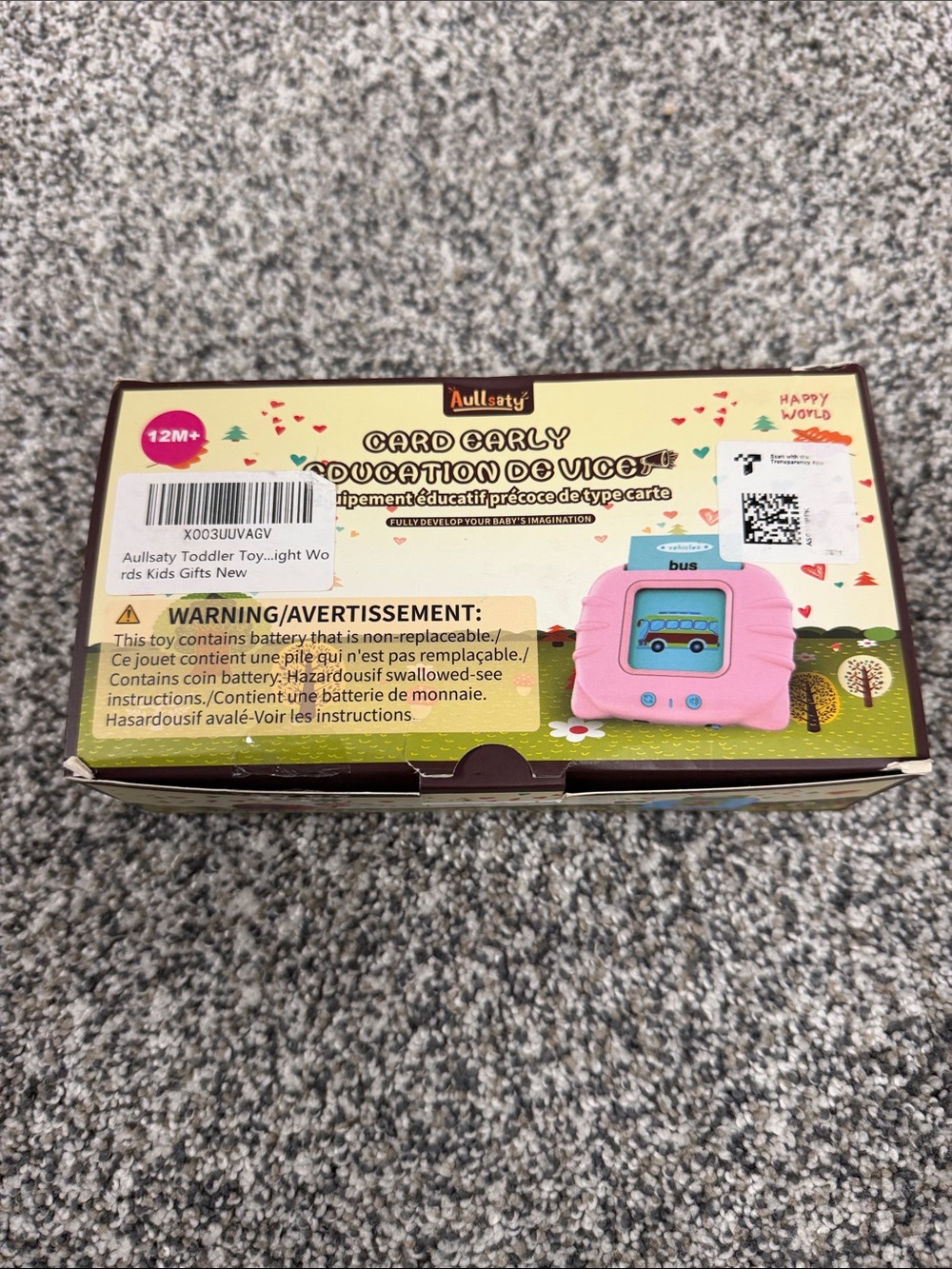 Card early education device